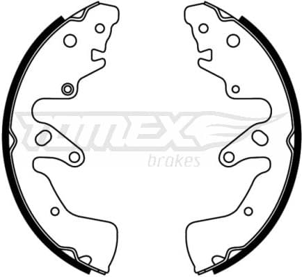 Brake Shoe Set TX 22-74