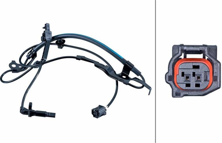 Sensor, wheel speed 6PU 358 251-751