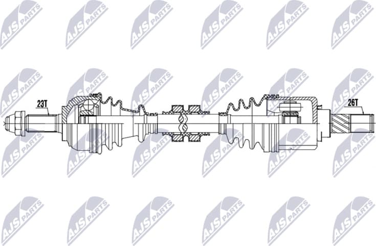 Drive Shaft NPW-NS-201