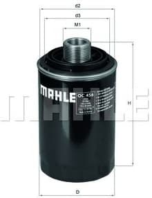 Filter oil OC456 - image 2