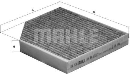 Filter cabin LAK386 - image 2