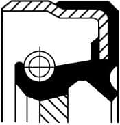 Seal gear box rear 010 30363B - image 2