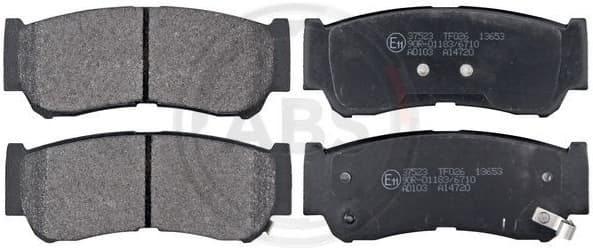 Brake Pad Set, disc brake 37523