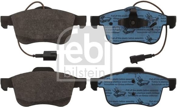 Brake Pad Set, disc brake 16881