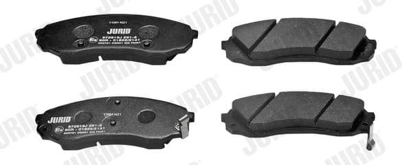 Brake Pad Set, disc brake 572619J - image 2