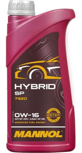 Engine Oil MANNOL 7920 Hybrid SP 0W-16 MN7920-1