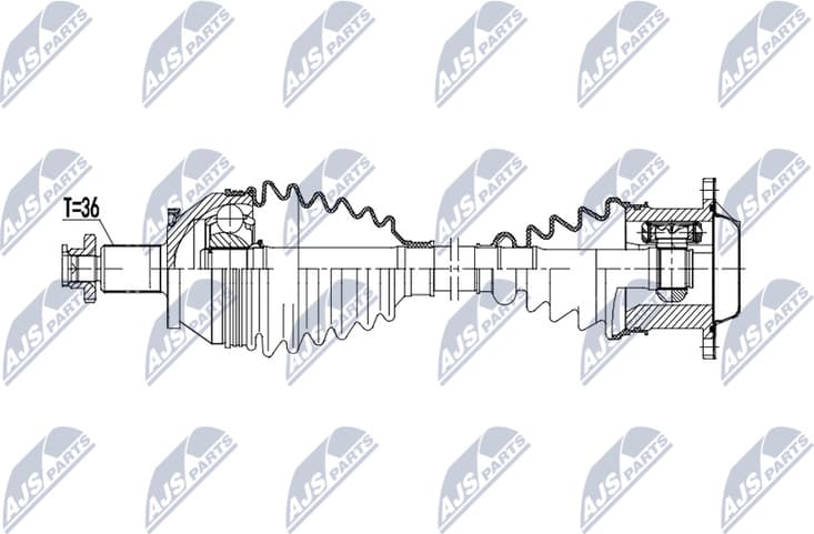 Drive Shaft NPW-VW-252