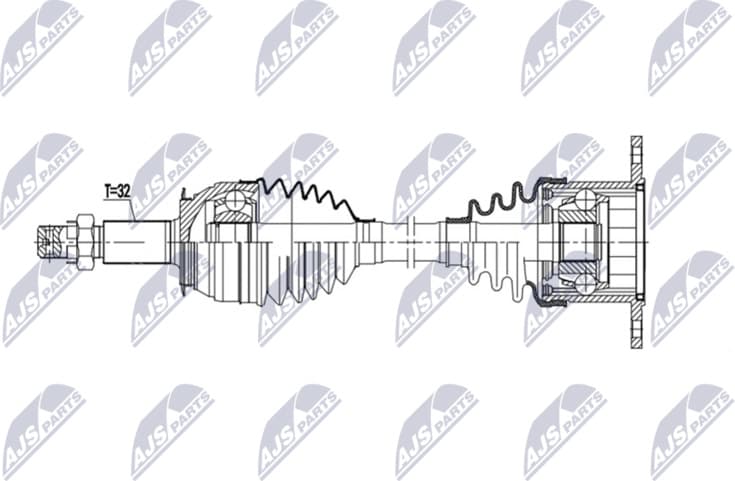 Drive Shaft NPW-NS-192 - image 2