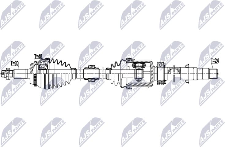 Drive Shaft NPW-TY-233