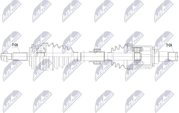 Drive Shaft NPW-TY-227