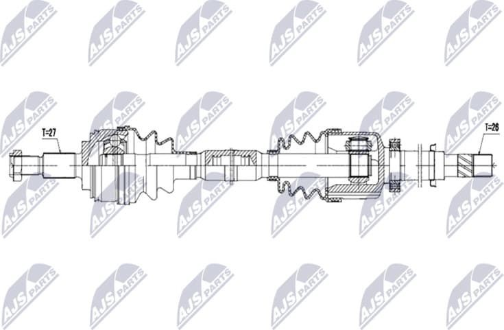 Drive Shaft NPW-RE-247