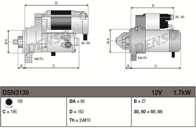 Starter DSN3139 - image 3