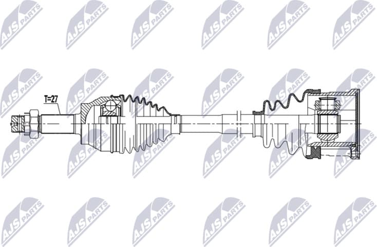 Drive Shaft NPW-NS-186 - image 2
