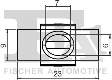 Clip, trim/protection strip 21-40054.5 - image 2