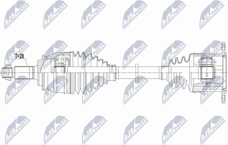 Drive Shaft NPW-SU-069