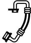 High/Low-pressure Line, air conditioning 400077