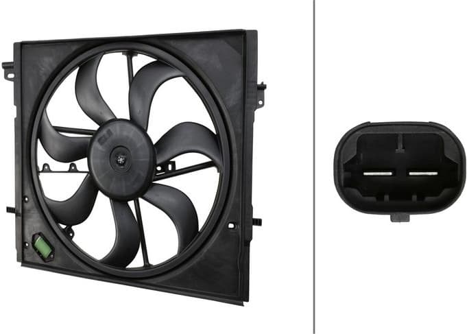 Fan, engine cooling 8EW 366 420-441