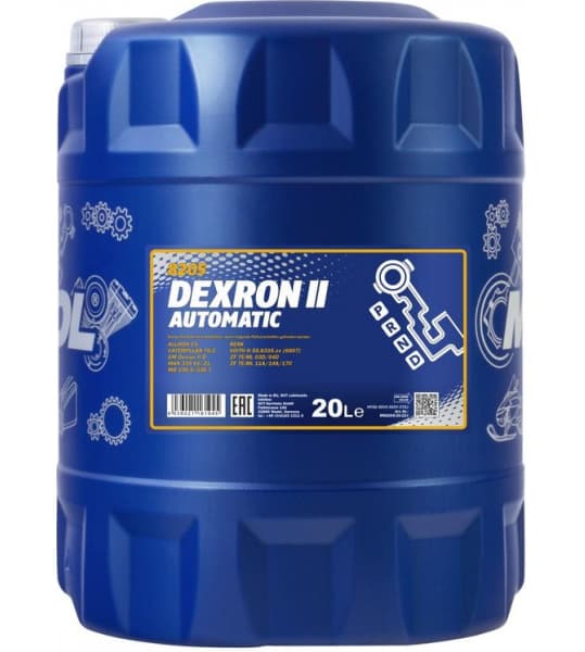 Automatic Transmission Fluid MANNOL 8205 Automatic ATF Dexron II MN8205-20