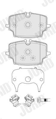 Brake Pad Set, disc brake 574271J - image 2