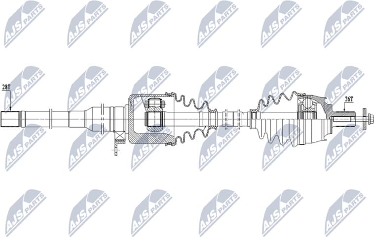 Drive Shaft NPW-VV-178