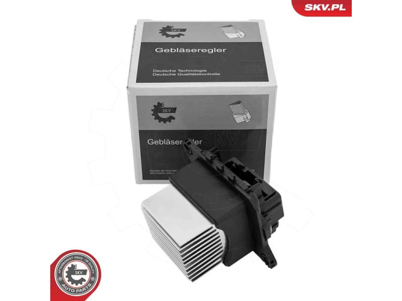 Resistor, interior blower 95SKV087