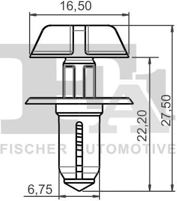 Clip, trim/protection strip 13-30012.5 - image 2