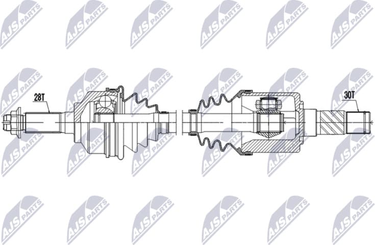 Drive Shaft NPW-KA-426