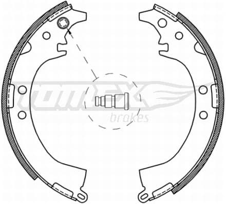 Brake Shoe Set TX 21-07