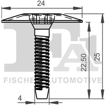 Clip, trim/protection strip 10-10009.5 - image 2