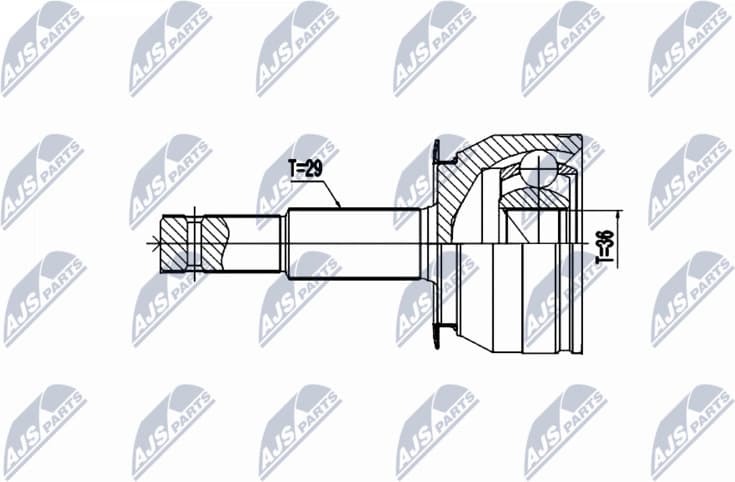 Joint Kit, drive shaft NPZ-NS-100