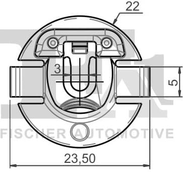 Clip, trim/protection strip 11-10036.5 - image 2