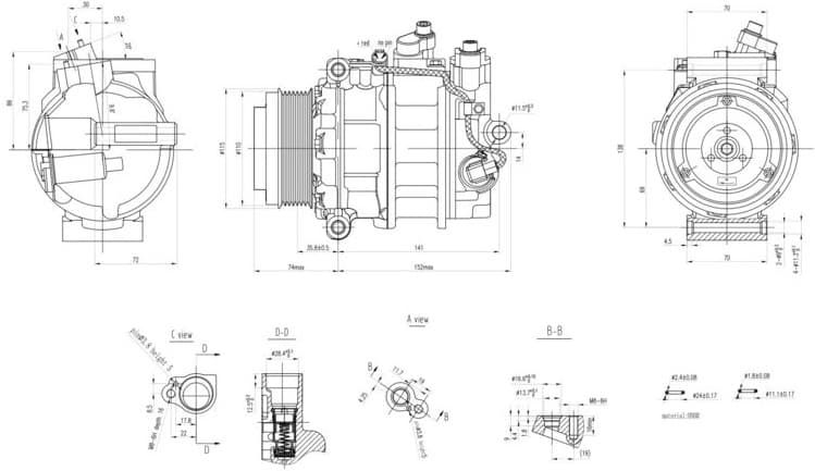 Compressor, air conditioning >>> Easy2Fit <<< 8FK 366 200-291 - image 6