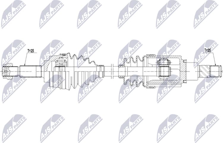 Drive Shaft NPW-NS-210 - image 2