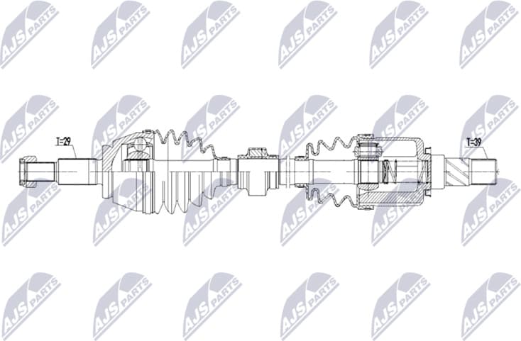 Drive Shaft NPW-RE-251