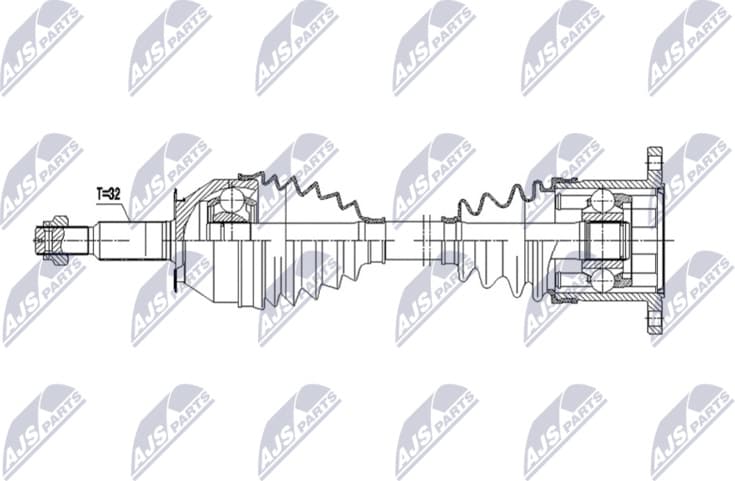 Drive Shaft NPW-NS-213 - image 2