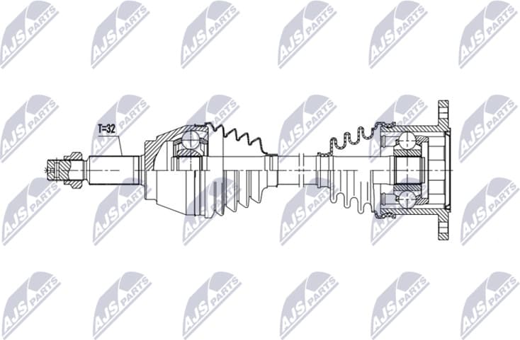 Drive Shaft NPW-NS-195