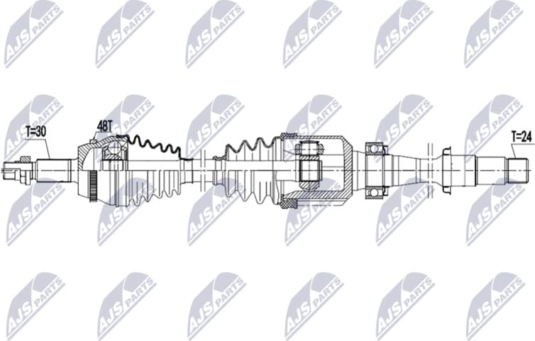 Drive Shaft NPW-TY-245