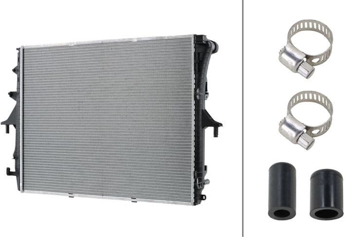 Radiator, engine cooling >>> Easy2Fit <<< 8MK 366 302-741