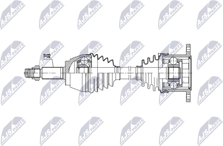 Drive Shaft NPW-NS-196