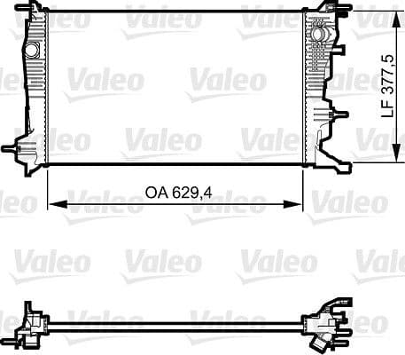 Radiator, engine cooling 735607 - image 2