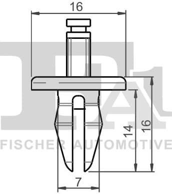 Clip, trim/protection strip 11-20025.5 - image 2