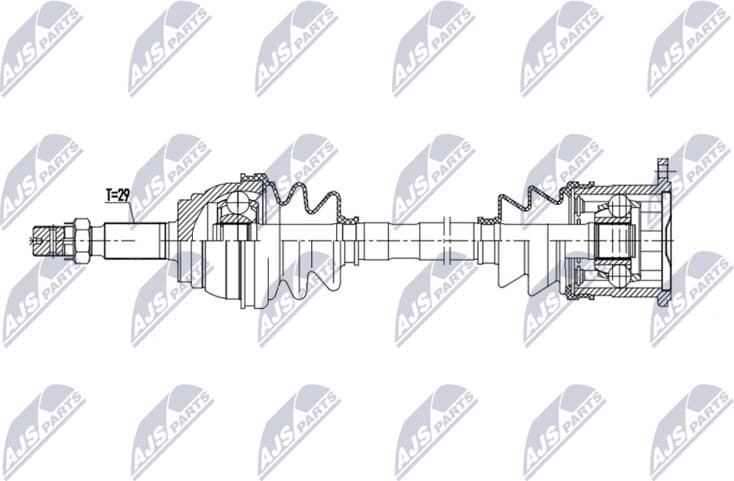 Drive Shaft NPW-NS-189 - image 2