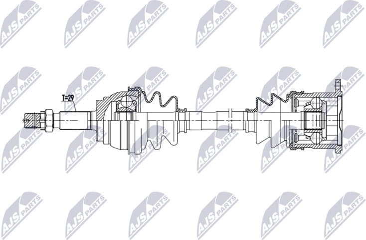 Drive Shaft NPW-NS-190 - image 2