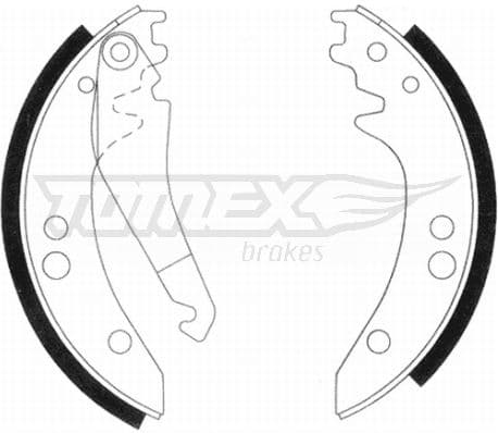 Brake Shoe Set TX 20-97