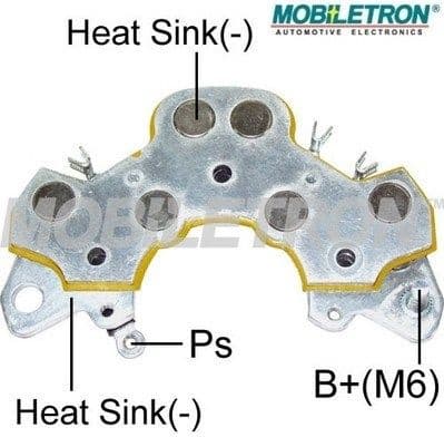 Rectifier, alternator RH-102