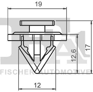 Clip, trim/protection strip 89-40006.5 - image 2