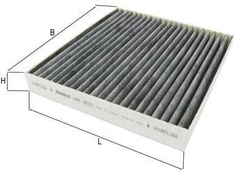 Filter, cabin air LAK 2033
