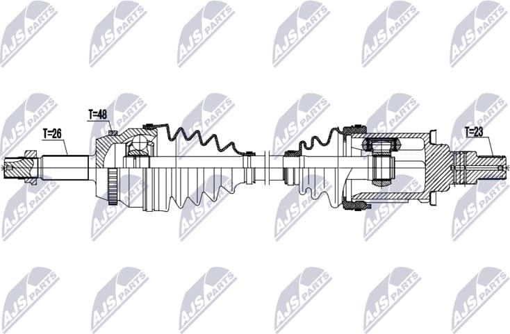 Drive Shaft NPW-TY-229