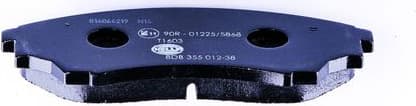 Brake Pad Set, disc brake 8DB 355 012-381 - image 3