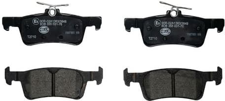 Brake Pad Set, disc brake 8DB 355 031-761